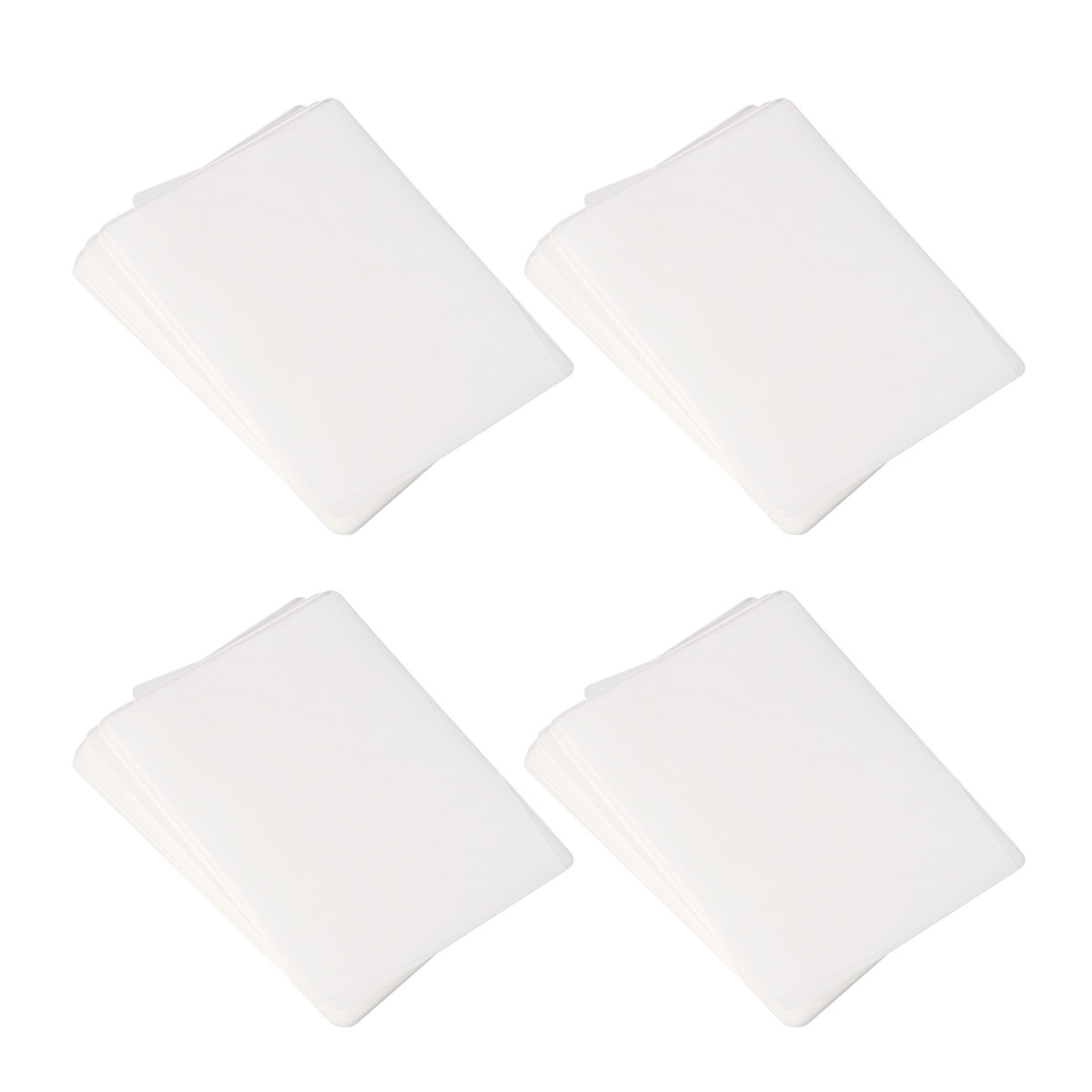 Document Laminator Pouch - 200Pcs Waterproof Fade-Resistant Anti-Reflective Laminating Pouches