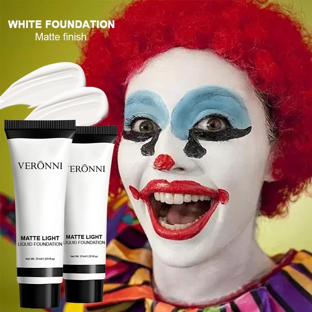 Correction Fluid White - 37ml VERONNI Halloween Clown Cosplay Pale