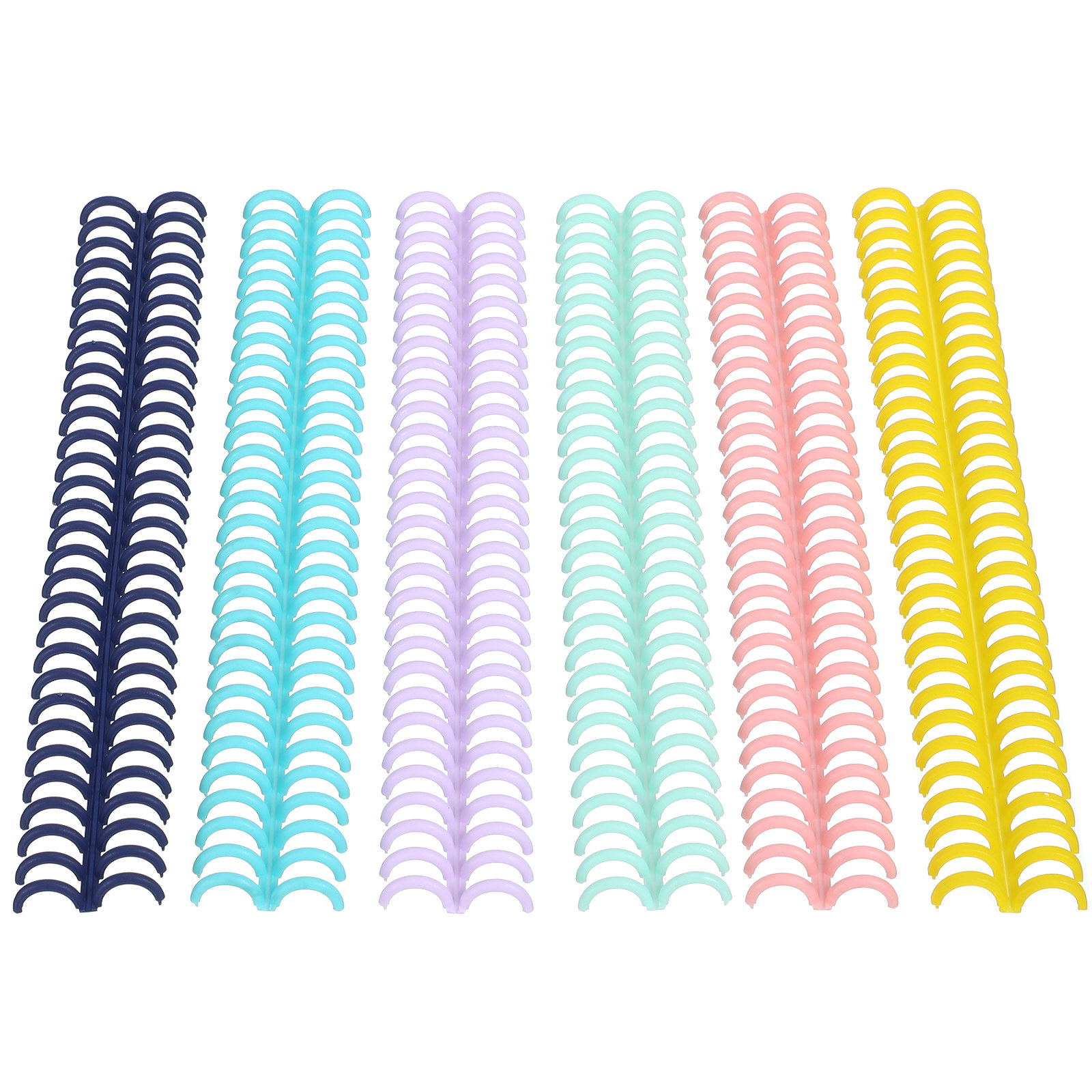 Binding Comb Plastic - 12Pcs Adjustable Binding Combs Plastic Binder