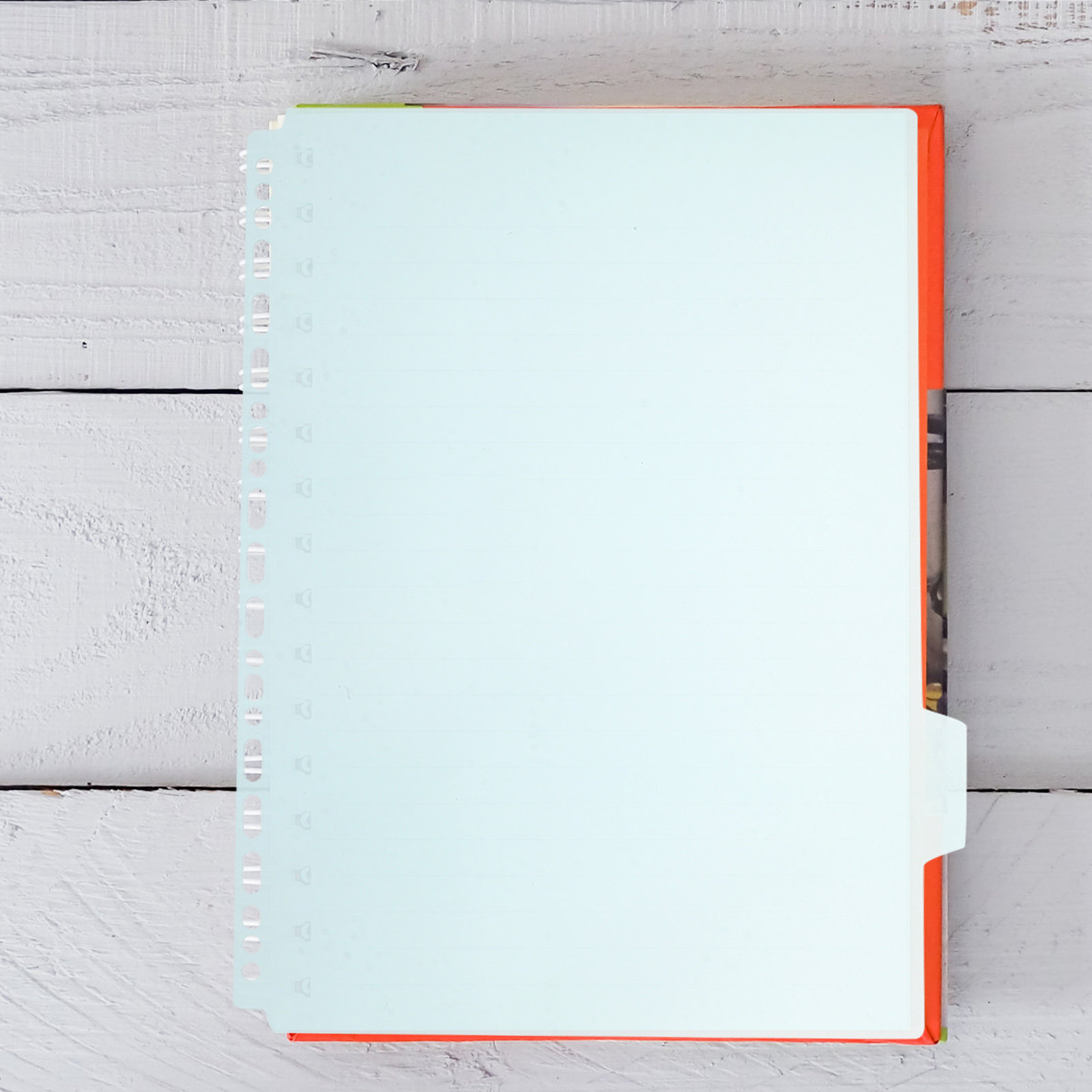 Index Tab Divider - 6Pcs File Binder Dividers A4 Index