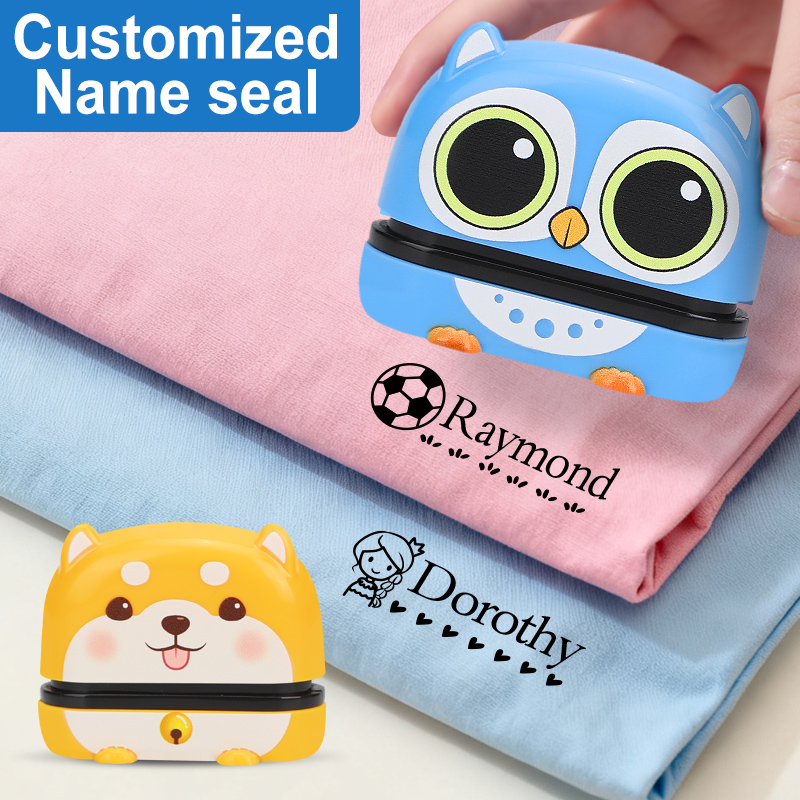 Custom Cute Name Stamp - Reusa - Self Inking Stamp avaliação e preço