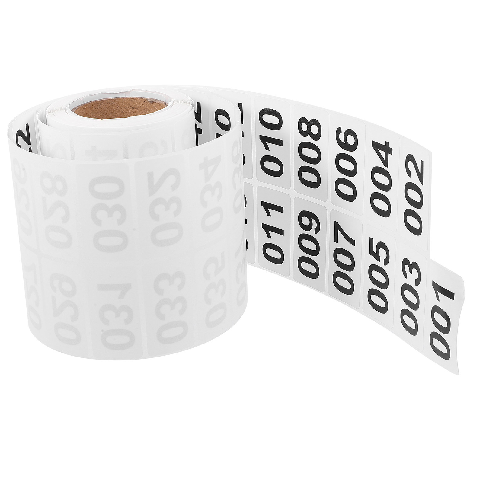 1 Roll Number Stickers Simple  - Sticker Label Roll avaliação e preço