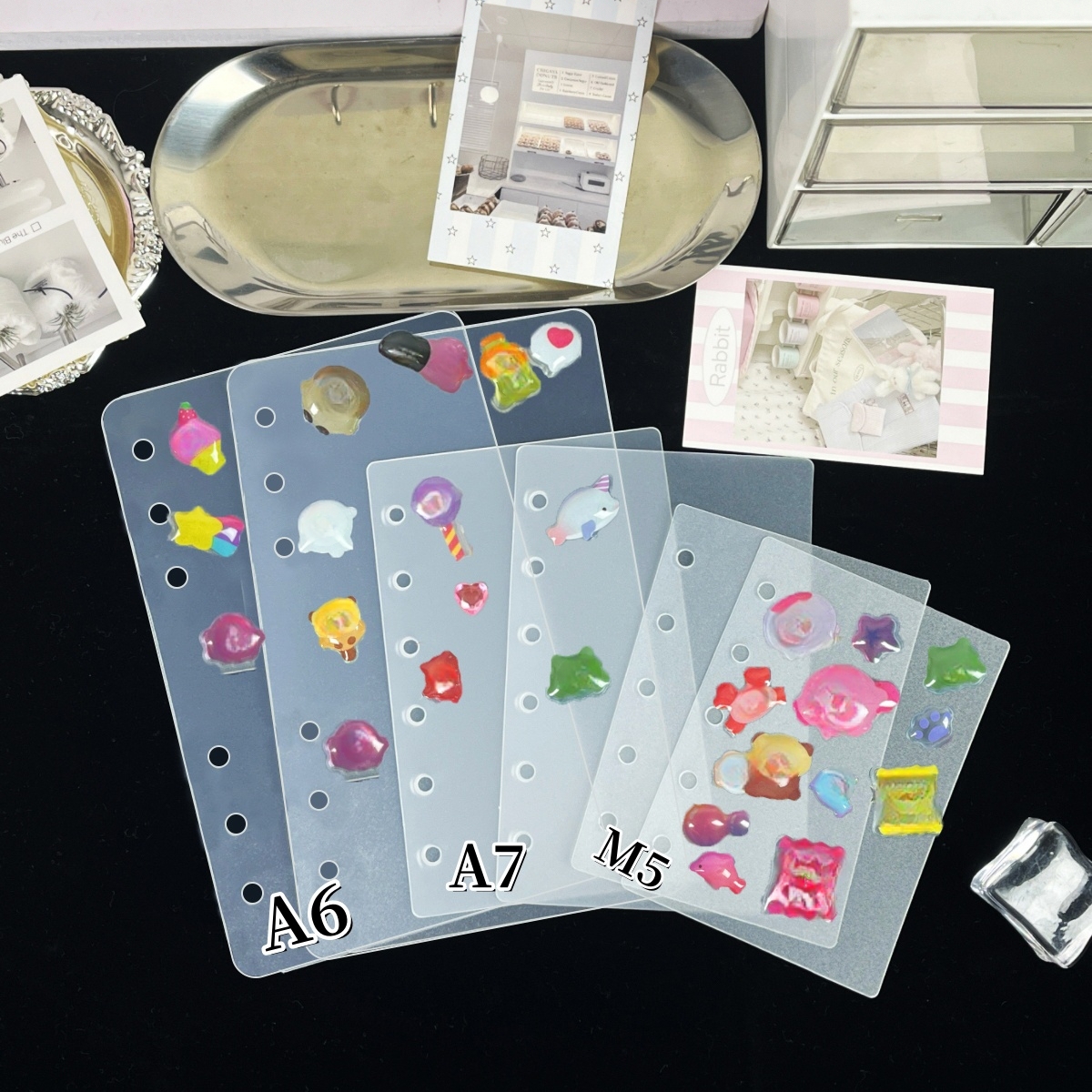 5/10/15Pcs/Bag A5/A6/A7/M5 Loo - Index Tab Divider avaliação e preço