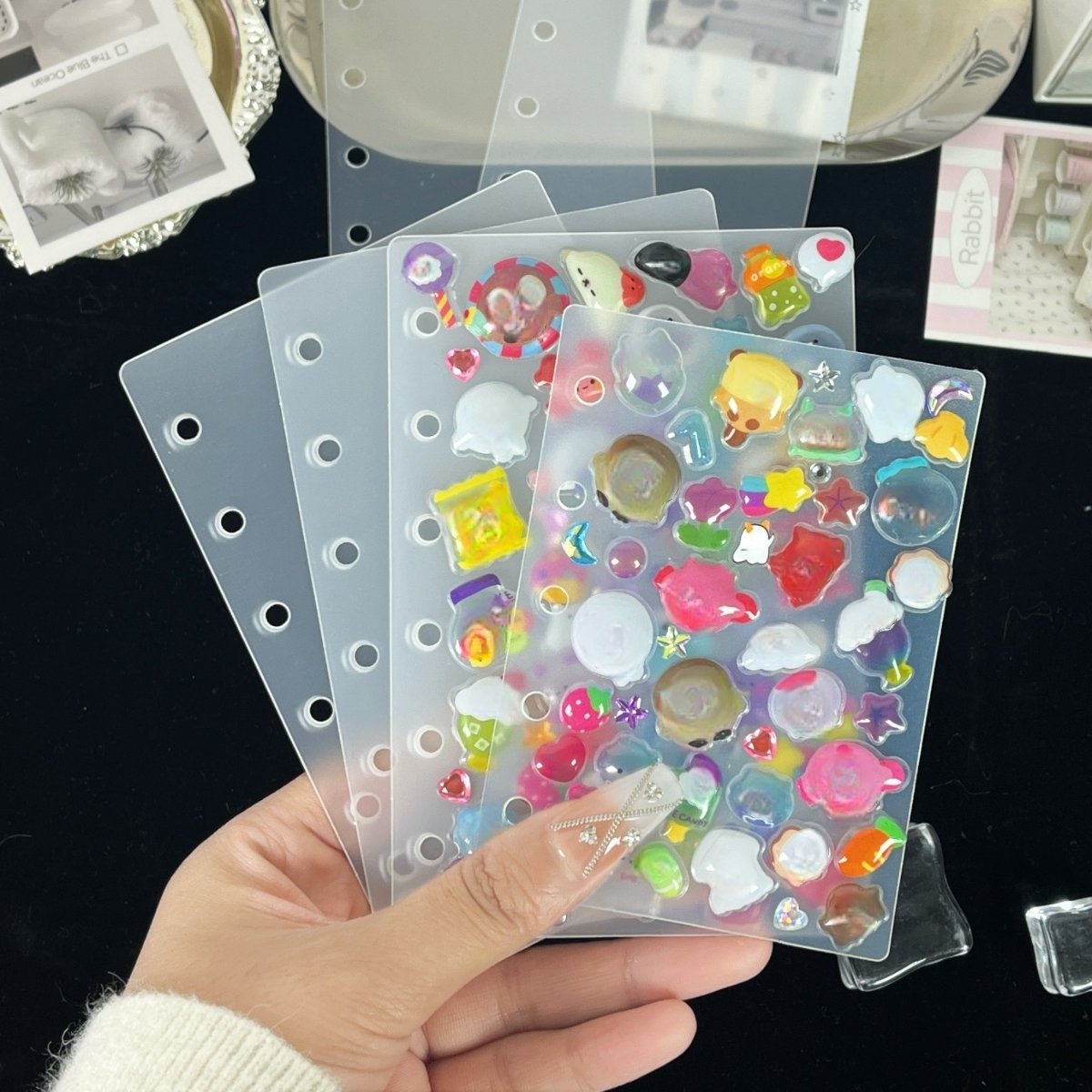 5/10/15Pcs/Bag A5/A6/A7/M5 Loo - Index Tab Divider avaliação e preço