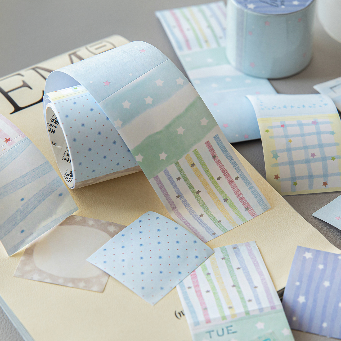 Morning Rain Self-Adhesive Lab - Label Printer Tape avaliação e preço