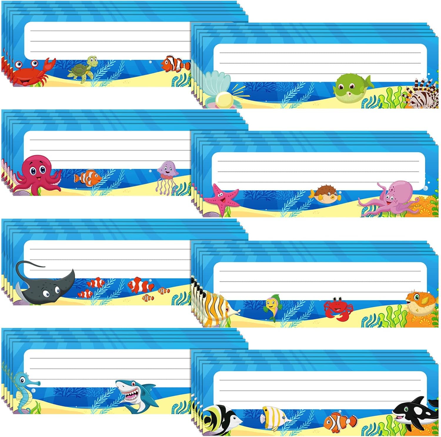 40 Sea Themed Name Plates for  - Desk Name Plate avaliação e preço