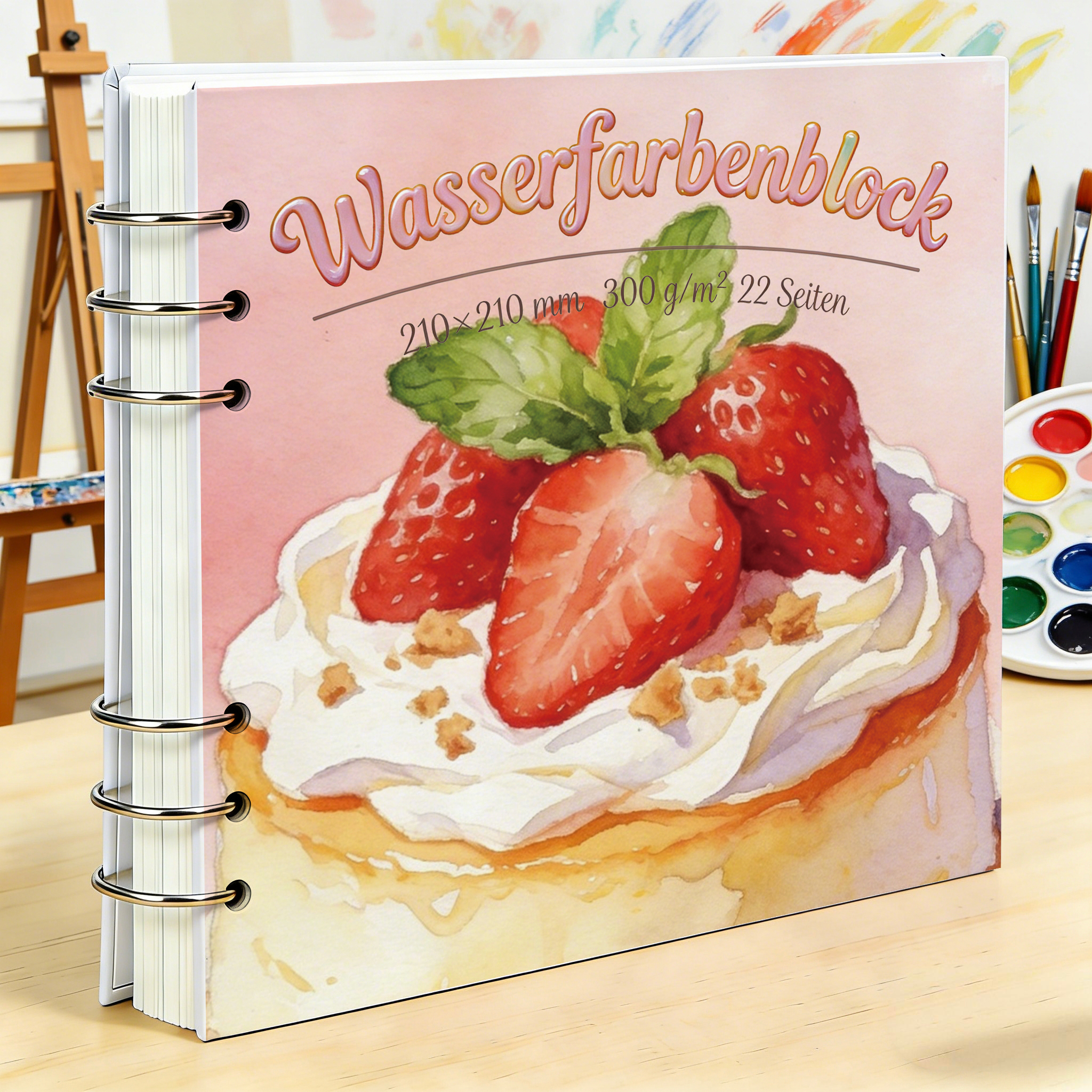 Premium Watercolor Sketchbook, - Art Sketchbook Ring avaliação e preço