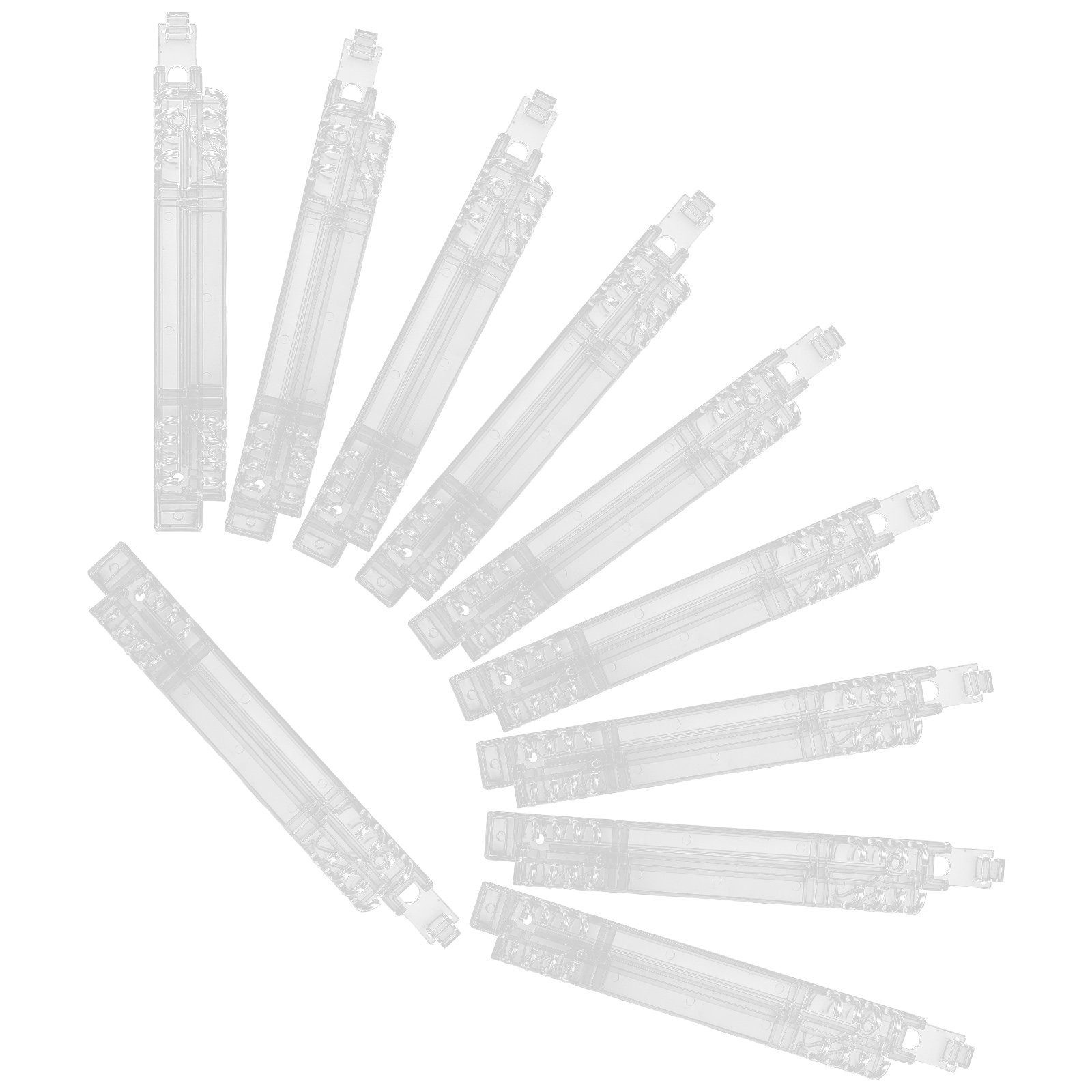10Pcs Spiral Binder Rings Plas - Binding Comb Plastic avaliação e preço