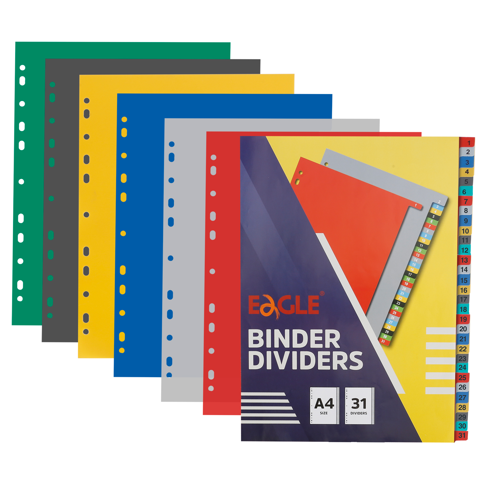 EAGLE A4 Binder Index Divider  - Index Tab Divider avaliação e preço