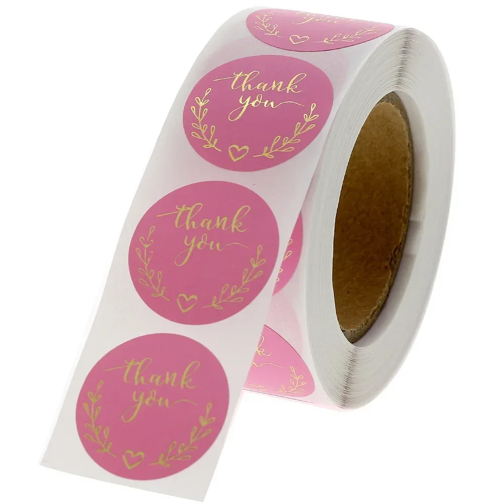 50-500pcs Thank You Sticker Pi - Stationery Supplies Business avaliação e preço