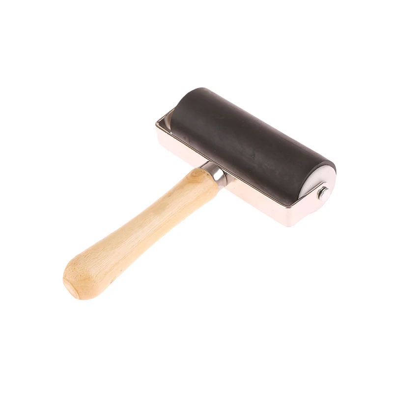 Rubber Roller Brayer Ink Paint - Self Inking Stamp avaliação e preço