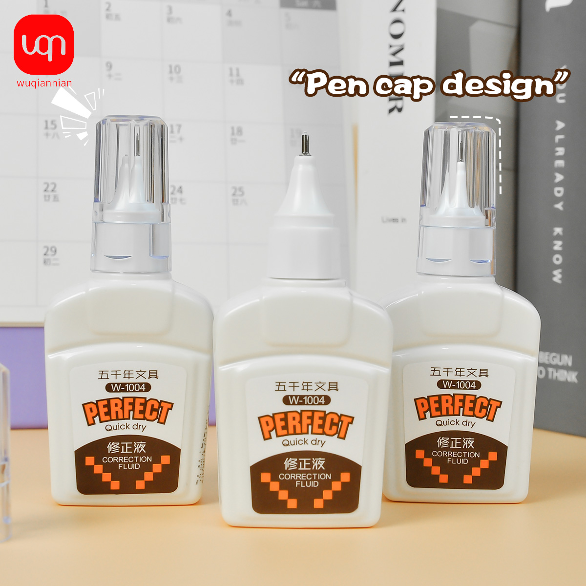 WQN-3/6/12PCS18ml Correction F - Correction Fluid White avaliação e preço