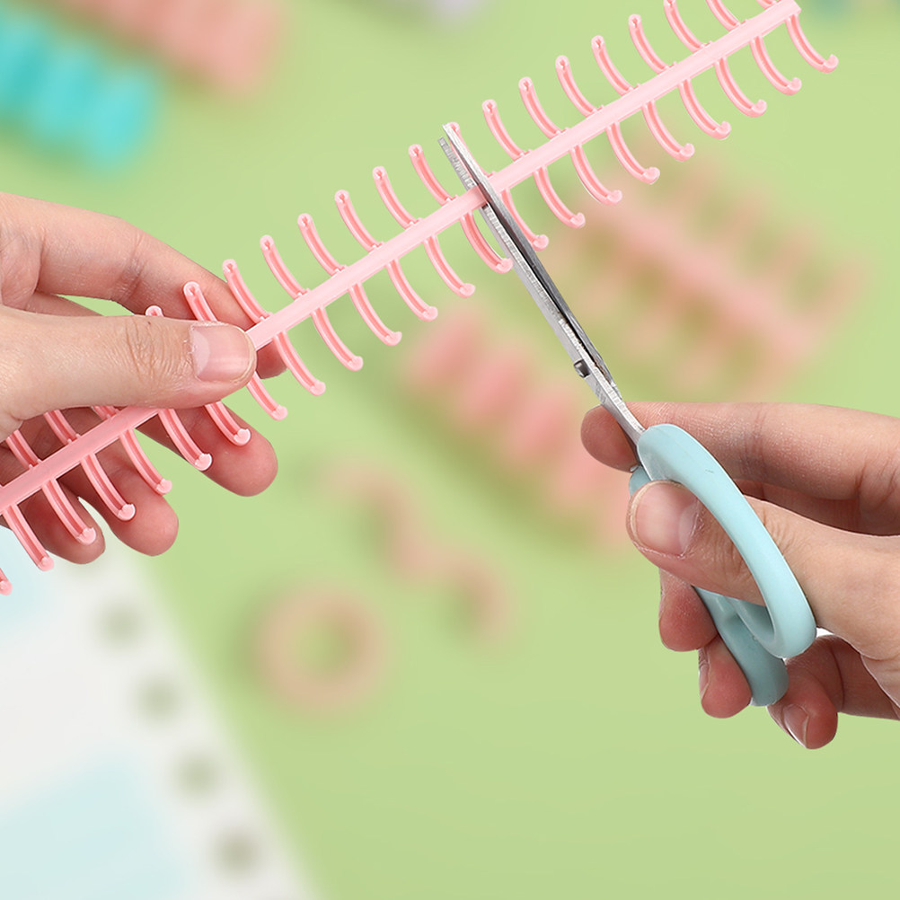 30Pcs Plastic Spiral Binding C - Binding Comb Plastic avaliação e preço