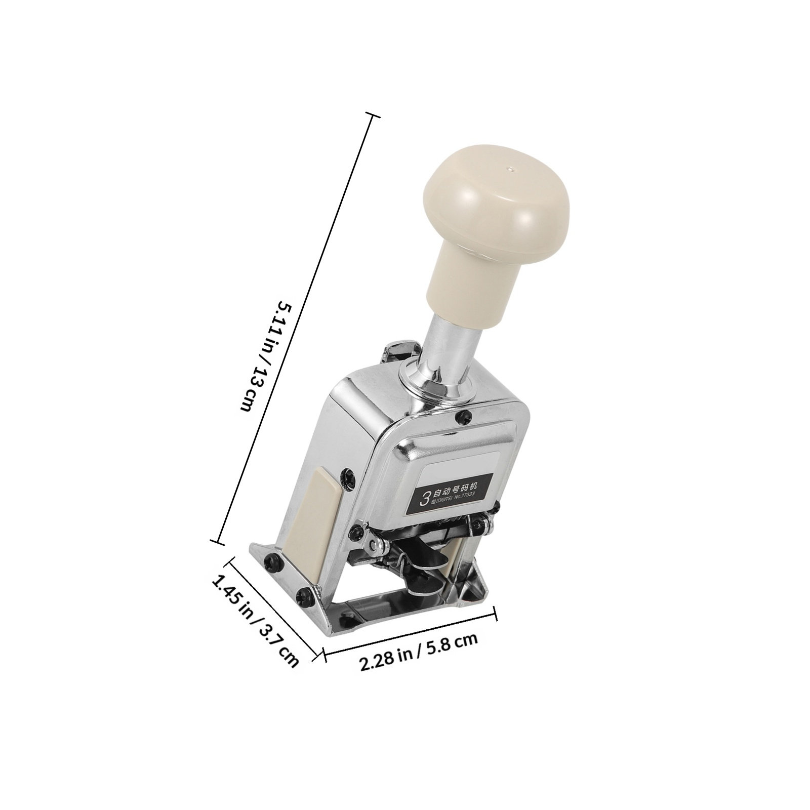 Automatic Number Stamp Portabl - Self Inking Stamp avaliação e preço