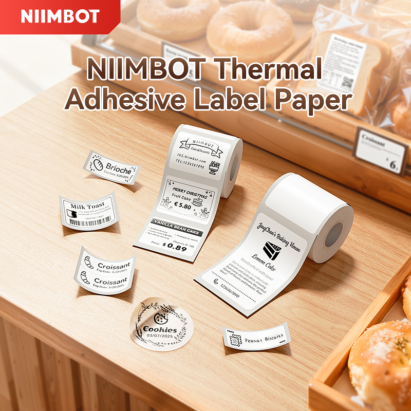 NIIMBOT Thermal Label for B1 B - Label Printer Tape avaliação e preço