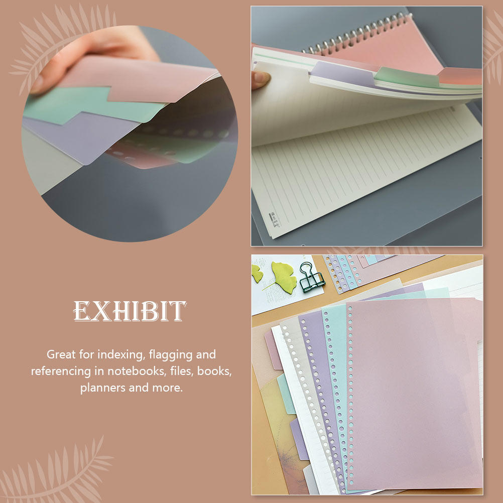 20Pcs Index Dividers with Writ - Index Tab Divider avaliação e preço