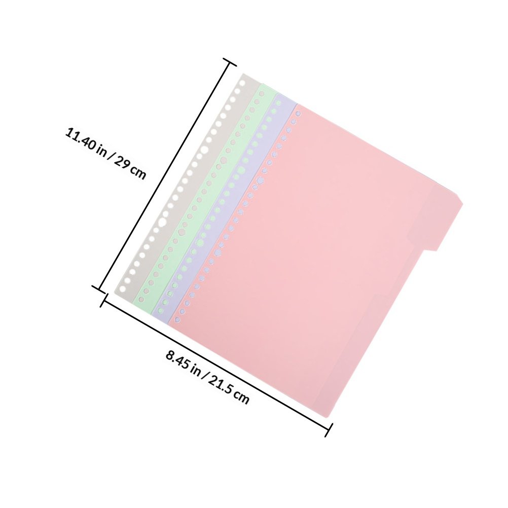 20Pcs Index Dividers with Writ - Index Tab Divider avaliação e preço
