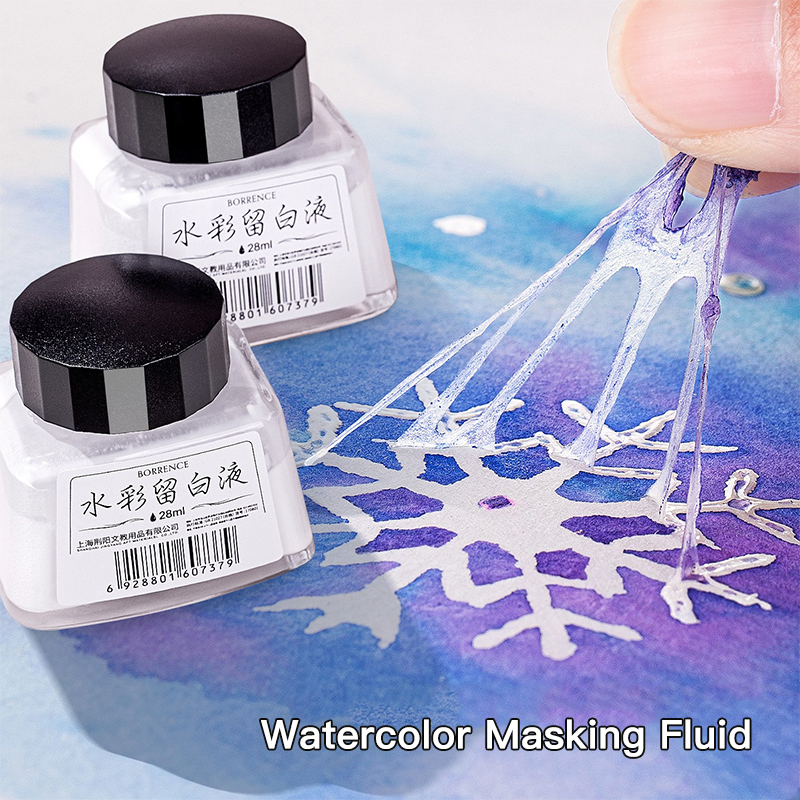 Borrence 28ml Watercolor Maski - Correction Fluid White avaliação e preço