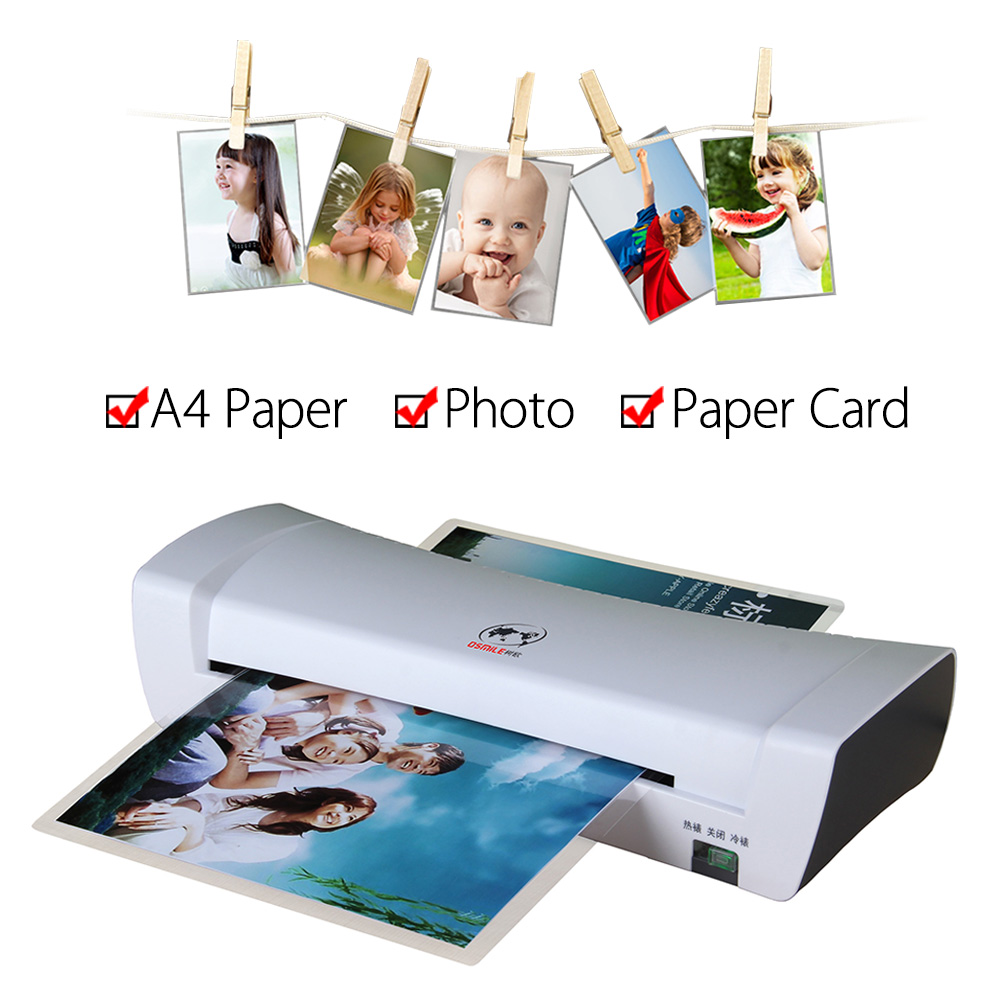SL200 A4 Hot and Cold Laminati - Document Laminator Pouch avaliação e preço