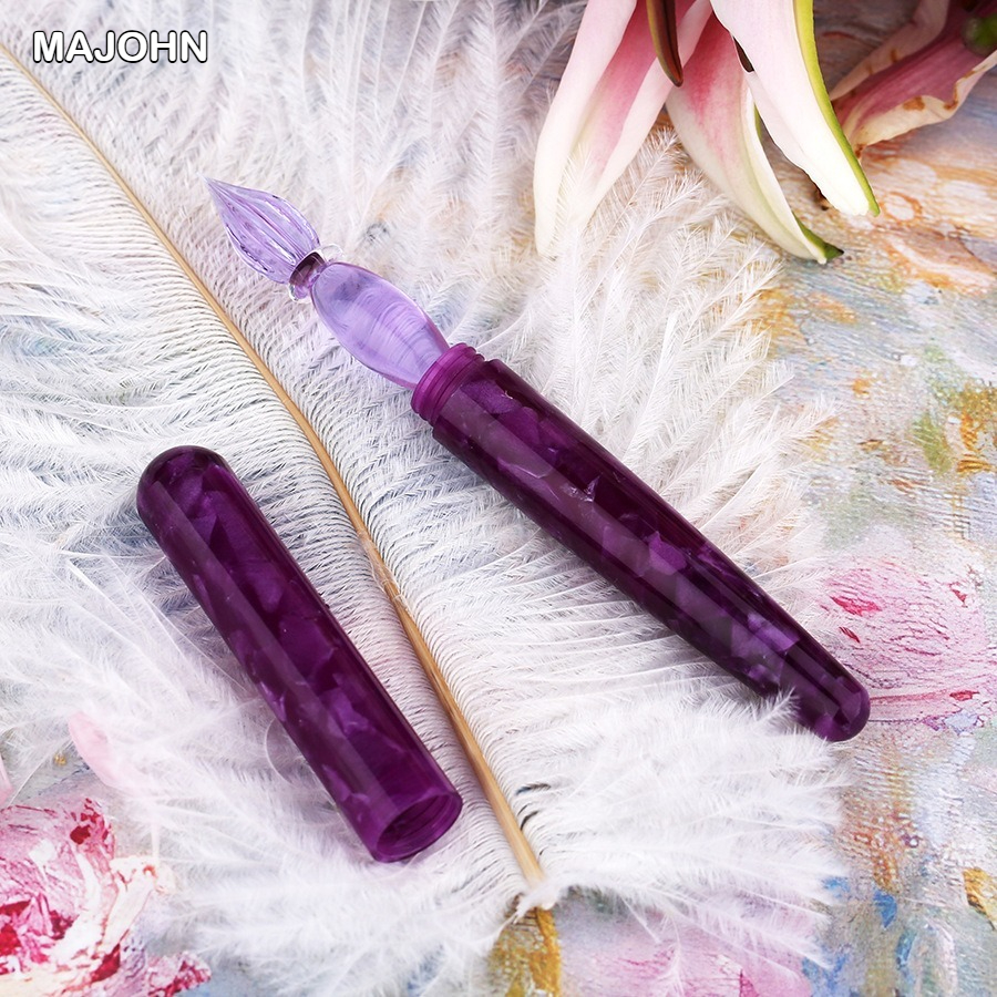 MAJOHN N10 Resin Handmade Glas - Stationery Supplies Business avaliação e preço