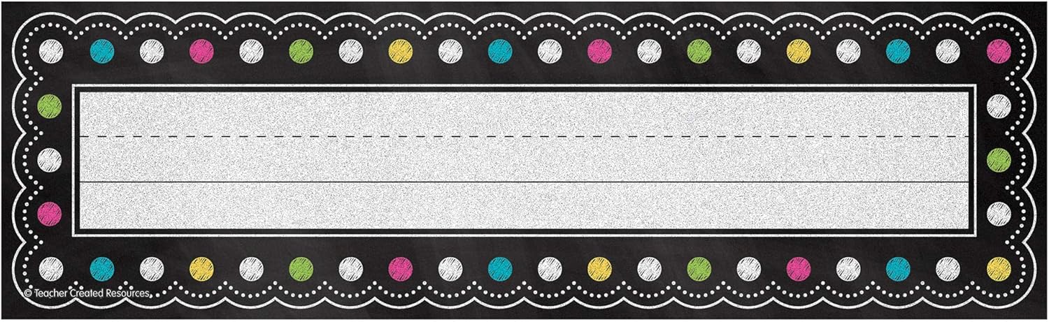 Chalkboard Brights Name Plates - Desk Name Plate avaliação e preço