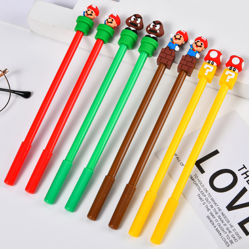 Mario Character Ballpoint Pens - Ideal Stationery & Office Supply avaliação e preço