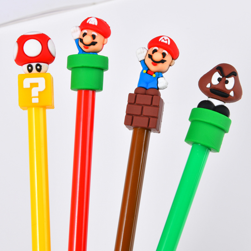 Mario Character Ballpoint Pens - Ideal Stationery & Office Supply avaliação e preço