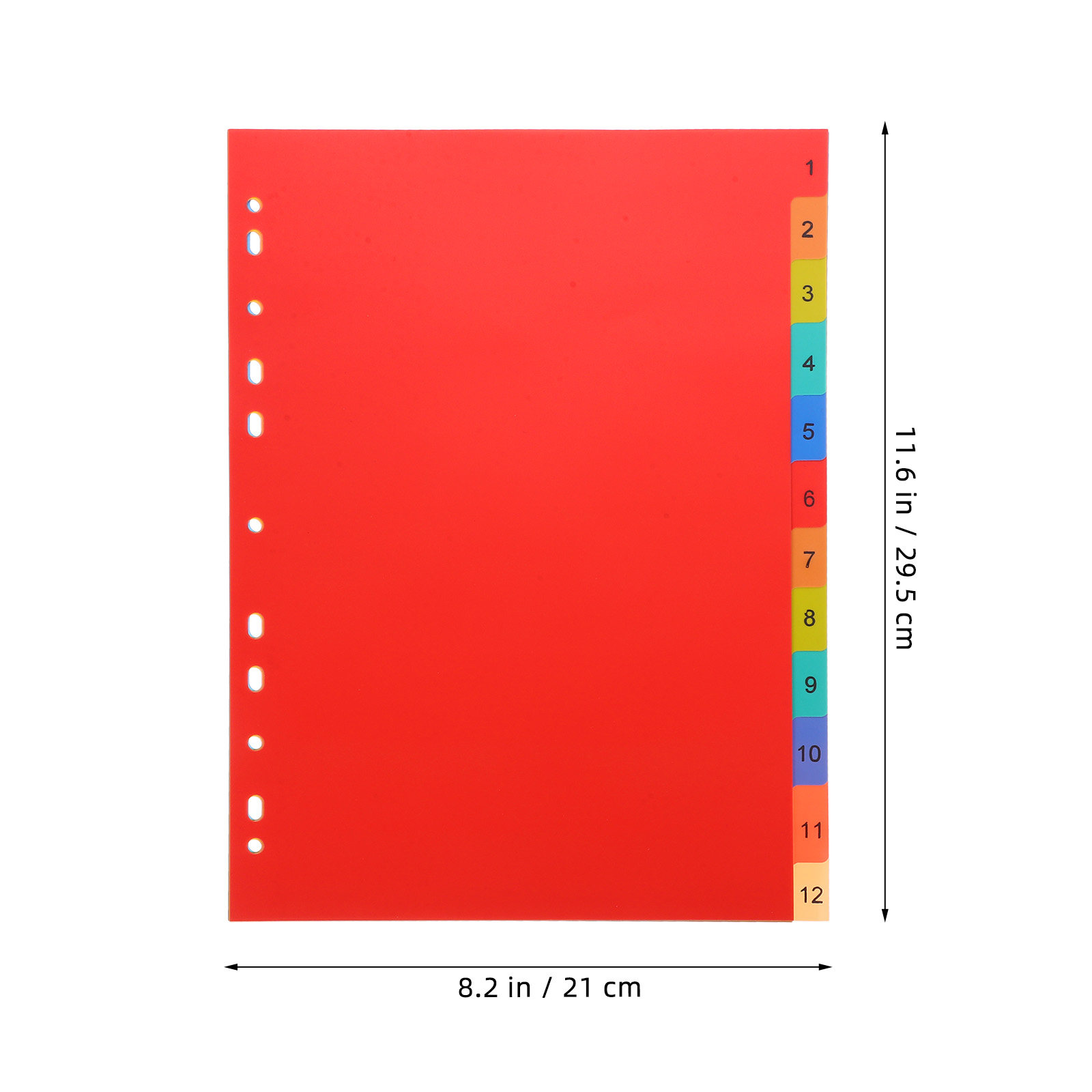 Plastic Binder Dividers A4 Loo - Index Tab Divider avaliação e preço