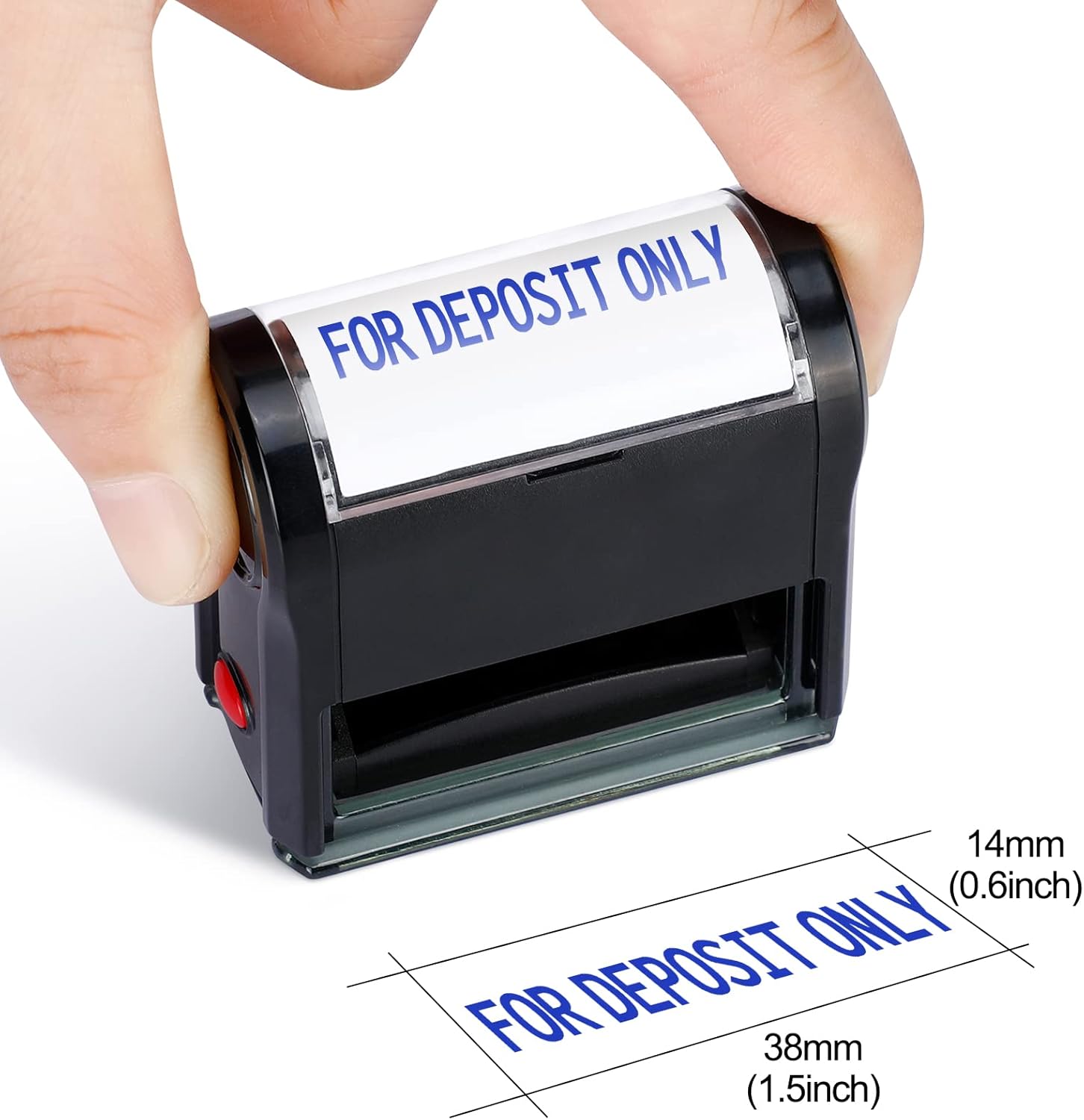 2-Pack For Deposit Only Self-I - Self Inking Stamp avaliação e preço