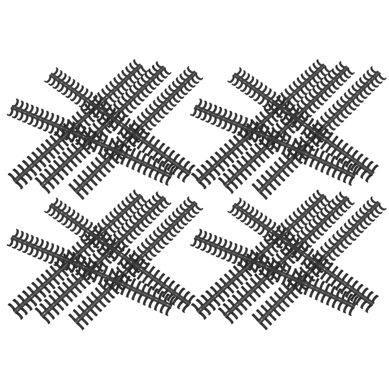 20Pcs Notebook Binding Rings S - Binding Comb Plastic avaliação e preço
