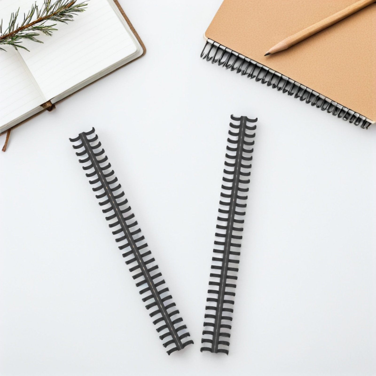 20Pcs Notebook Binding Rings S - Binding Comb Plastic avaliação e preço