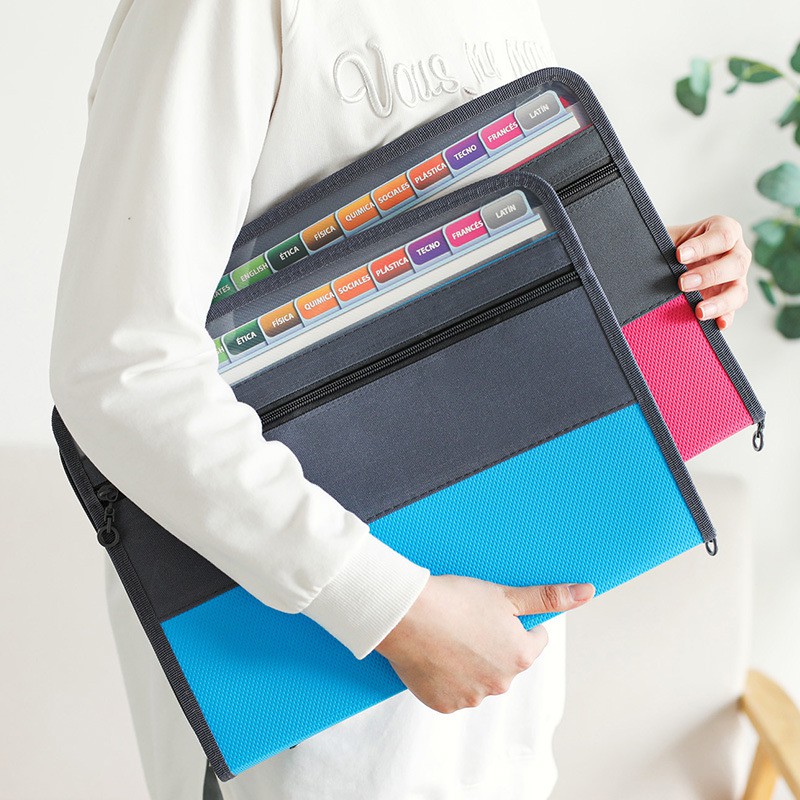 Accordion File Organizer with  - Portfolio Folder Zip avaliação e preço