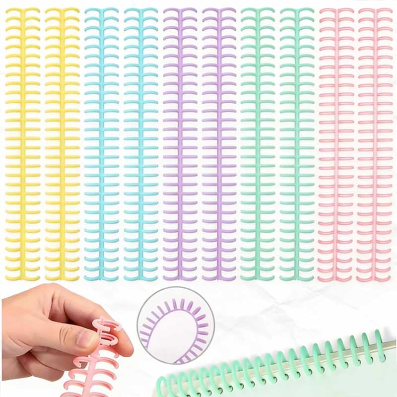 A4 Plastic 30-Hole Loose Leaf  - Binding Comb Plastic avaliação e preço