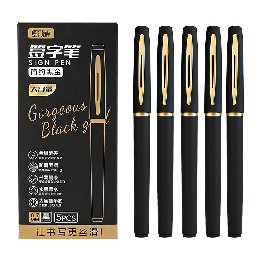 5Pcs/Pack Large Capacity Gel P - Stationery Supplies Business avaliação e preço