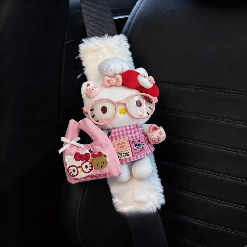 Cute Cartoon Hello Kitty Car S - Ideal Stationery & Office Supply avaliação e preço