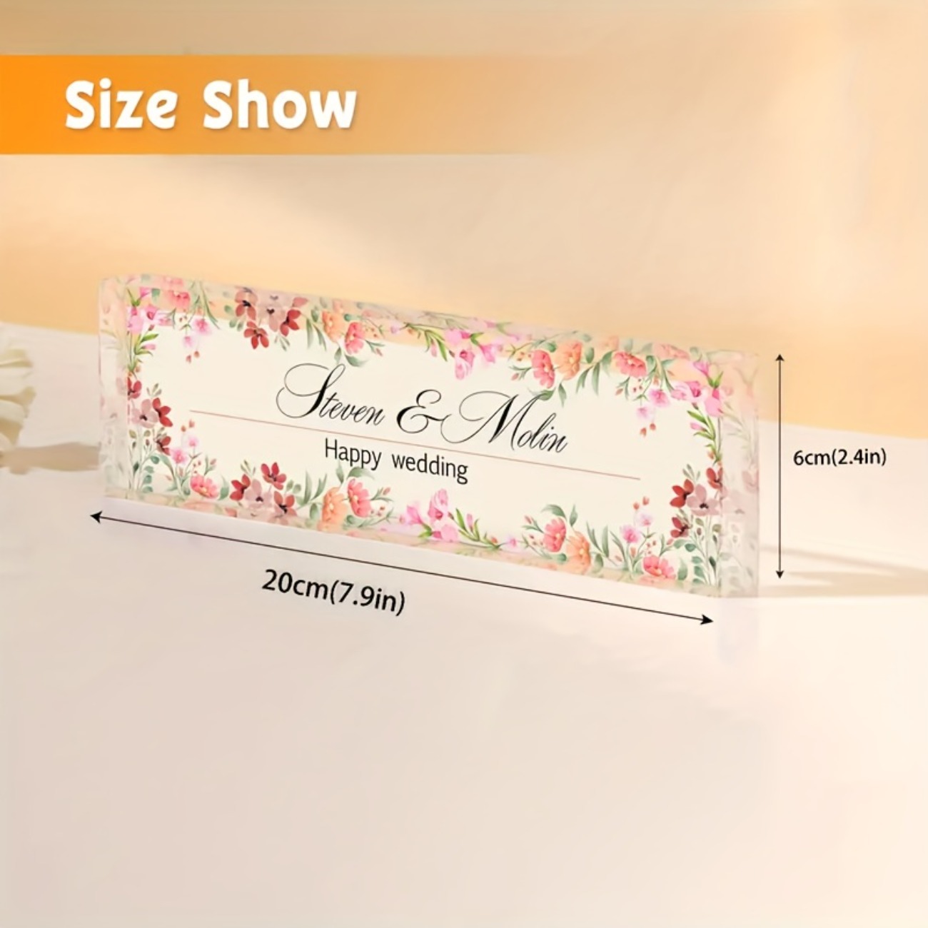 Personalized Acrylic Desk Name - Desk Name Plate avaliação e preço
