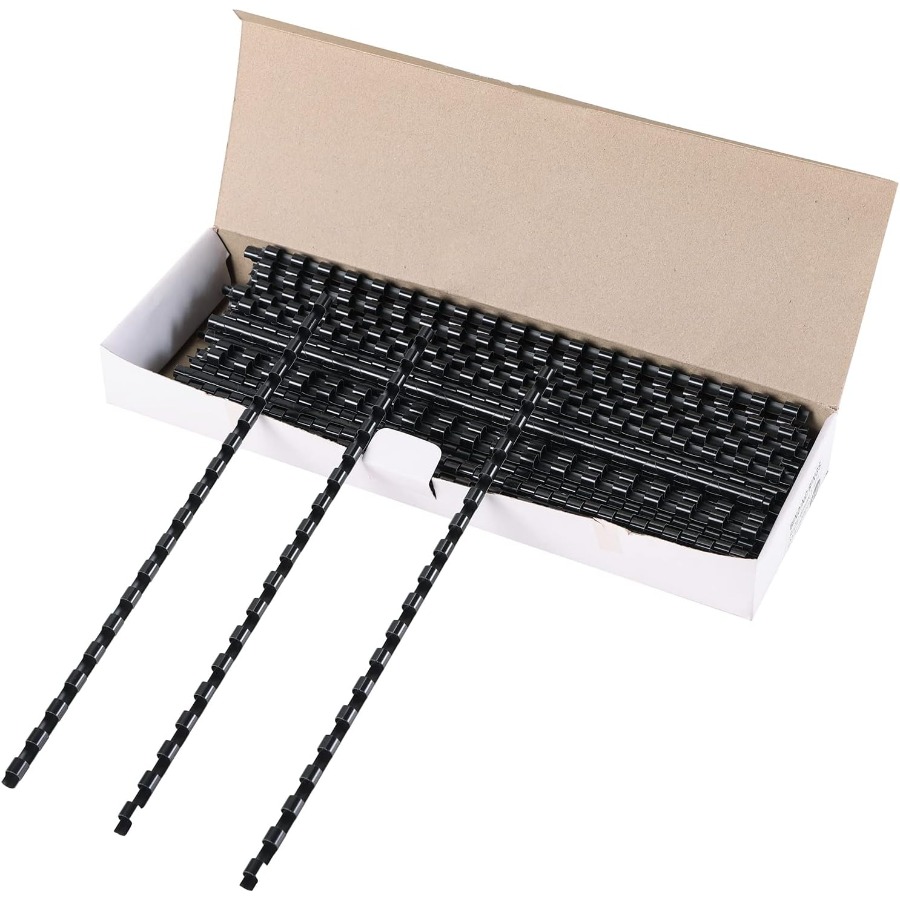 100 Pack 19 Ring Plastic Comb  - Binding Comb Plastic avaliação e preço