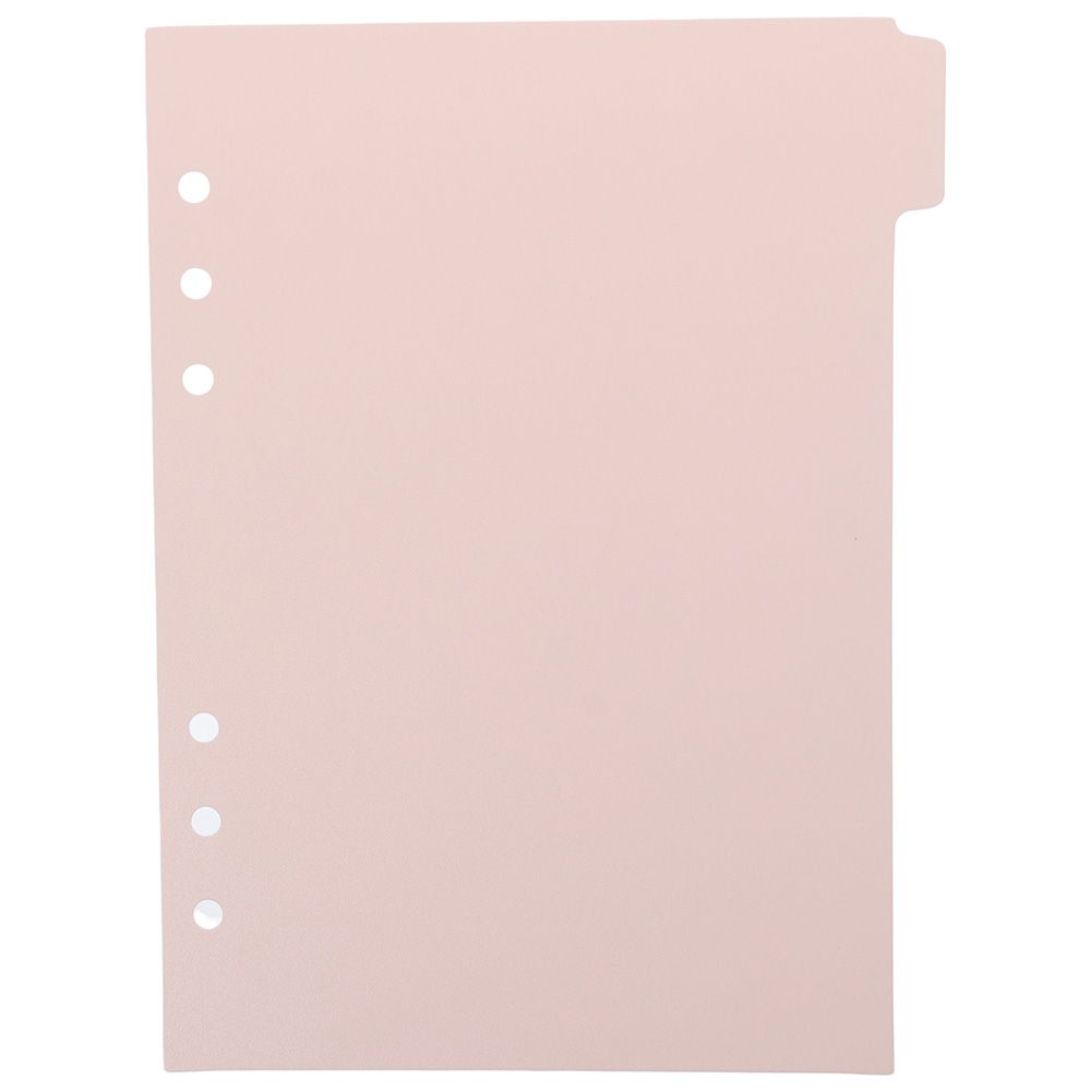 6 PCS A5 Binder Divider,Pink 6 - Index Tab Divider avaliação e preço