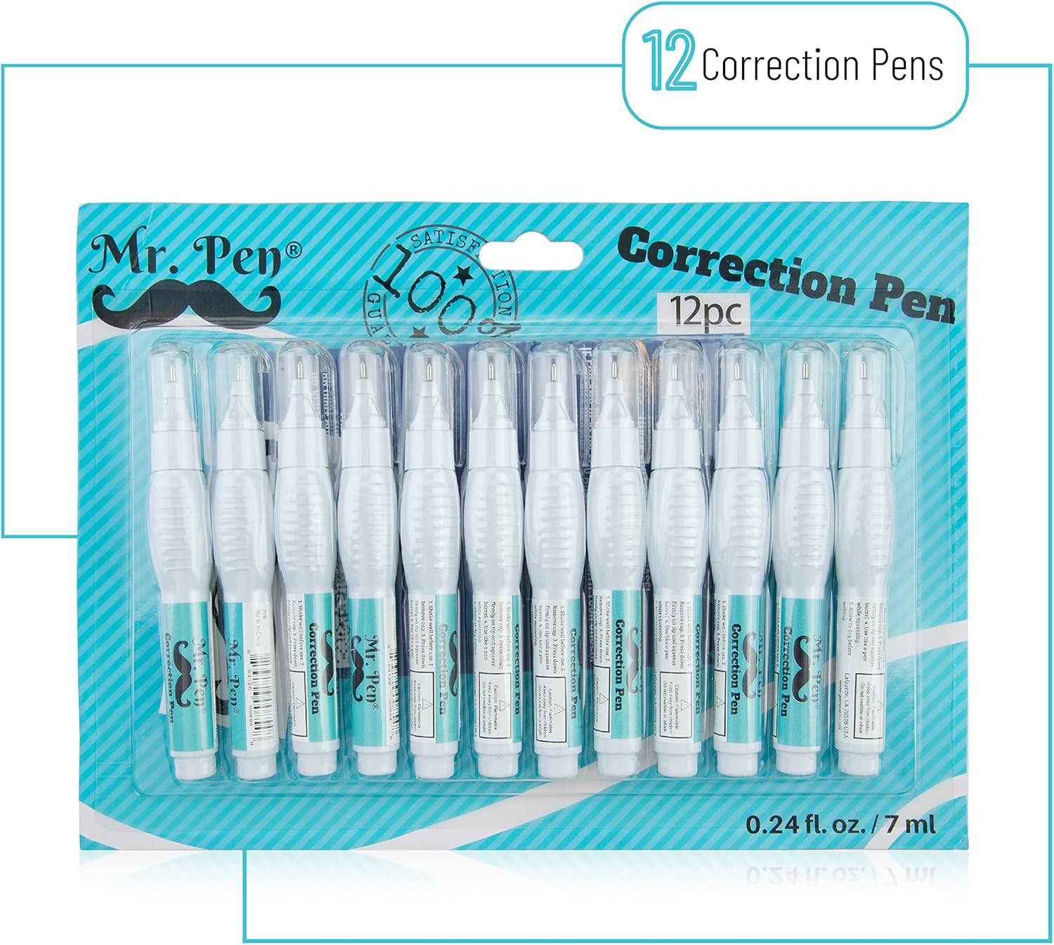 Correction Pens, 12 Pack, Need - Correction Fluid White avaliação e preço