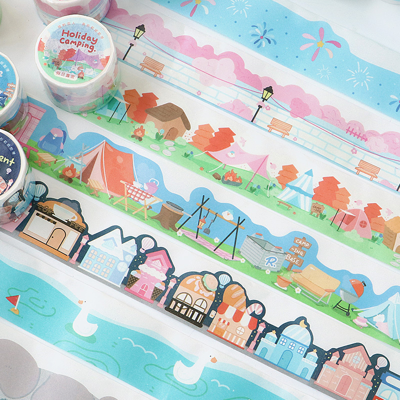 Washi Tape Going To The Garden - Label Printer Tape avaliação e preço