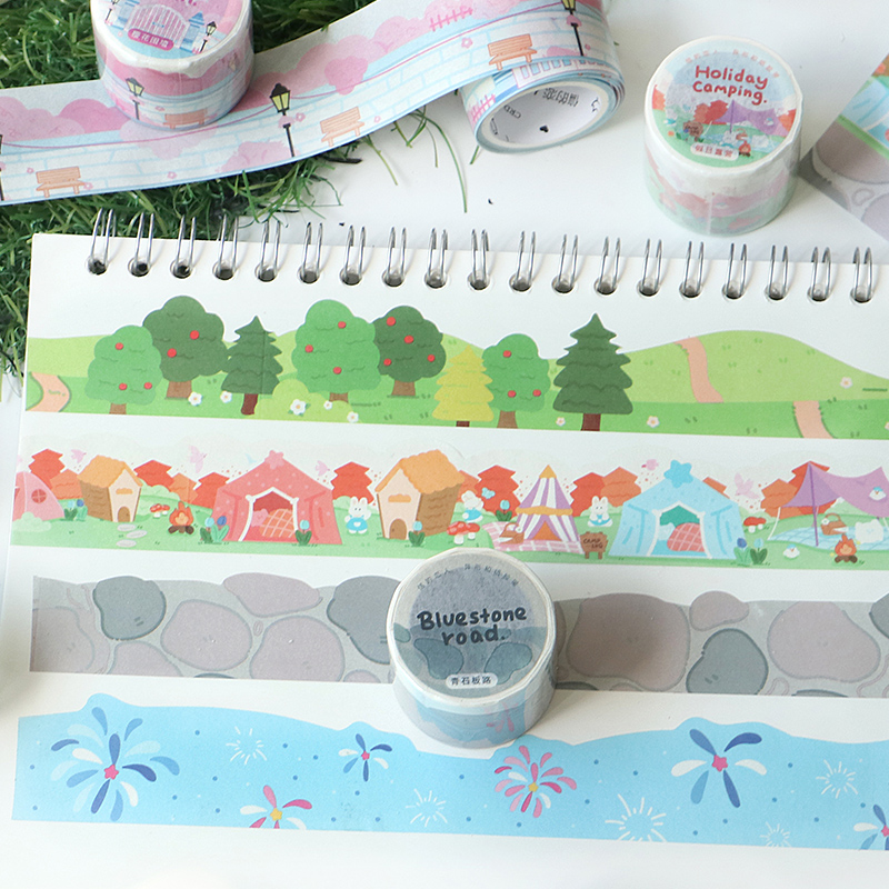 Washi Tape Going To The Garden - Label Printer Tape avaliação e preço