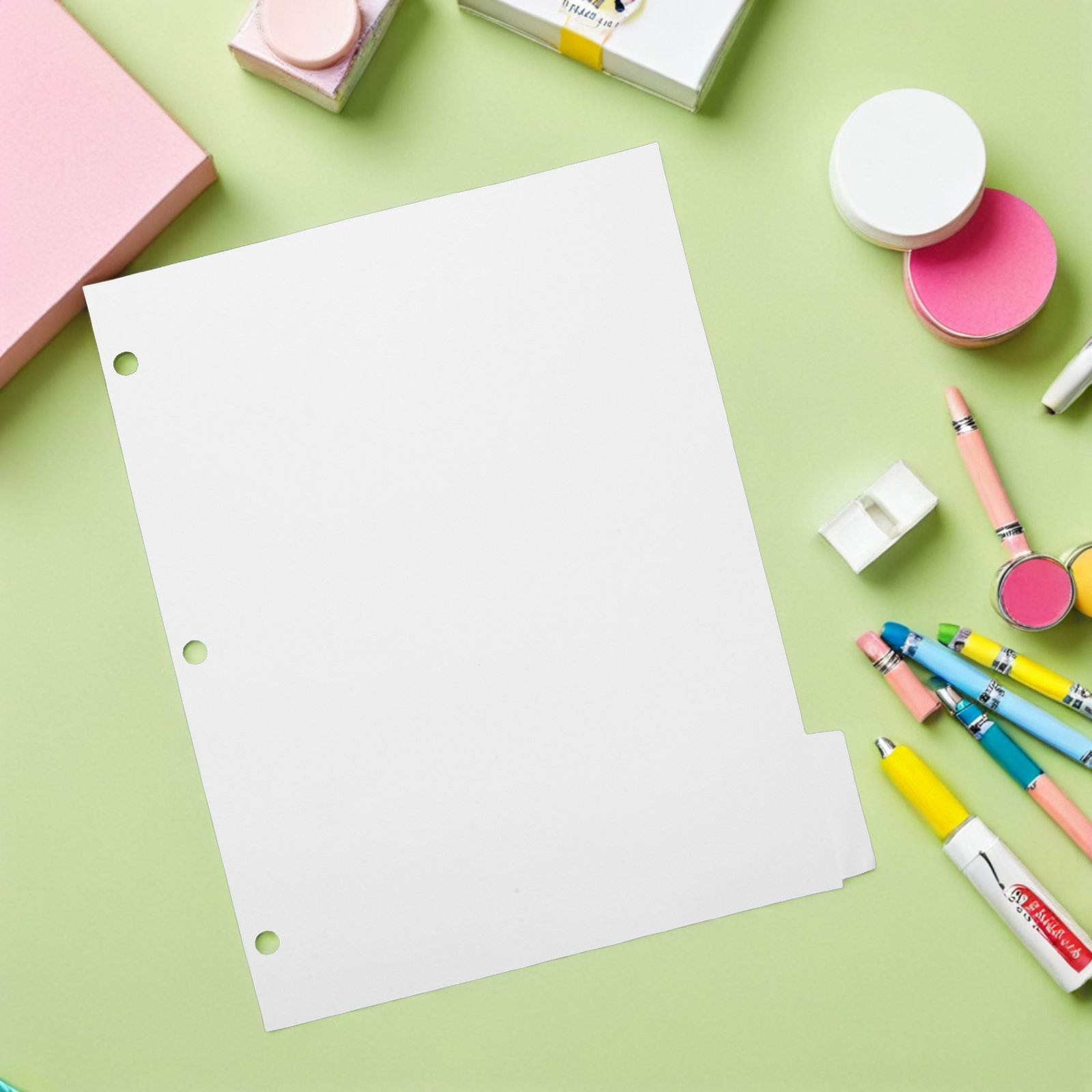 4Sets Blank Writable Page Divi - Index Tab Divider avaliação e preço