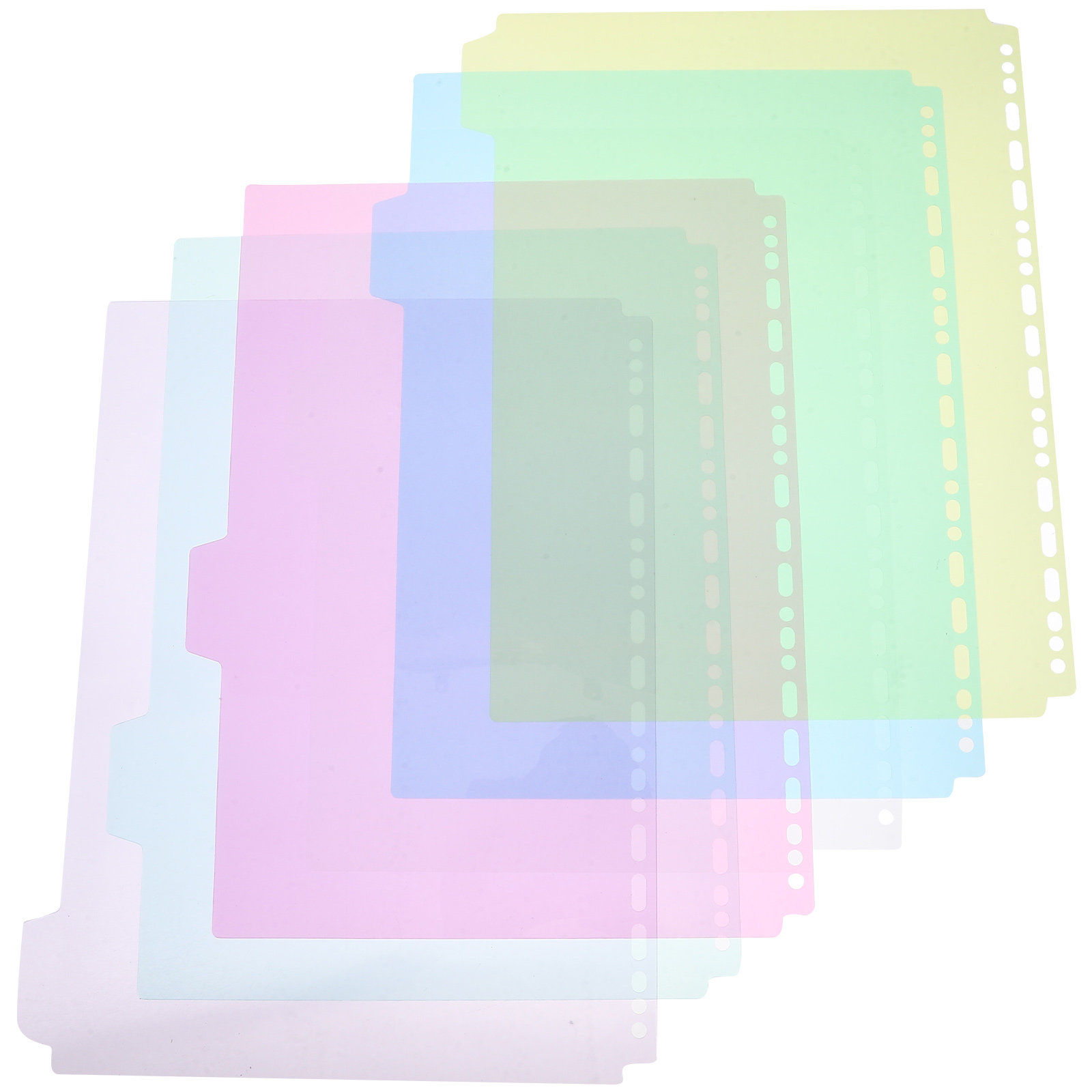6Pcs Tabbed Binder Divider She - Index Tab Divider avaliação e preço