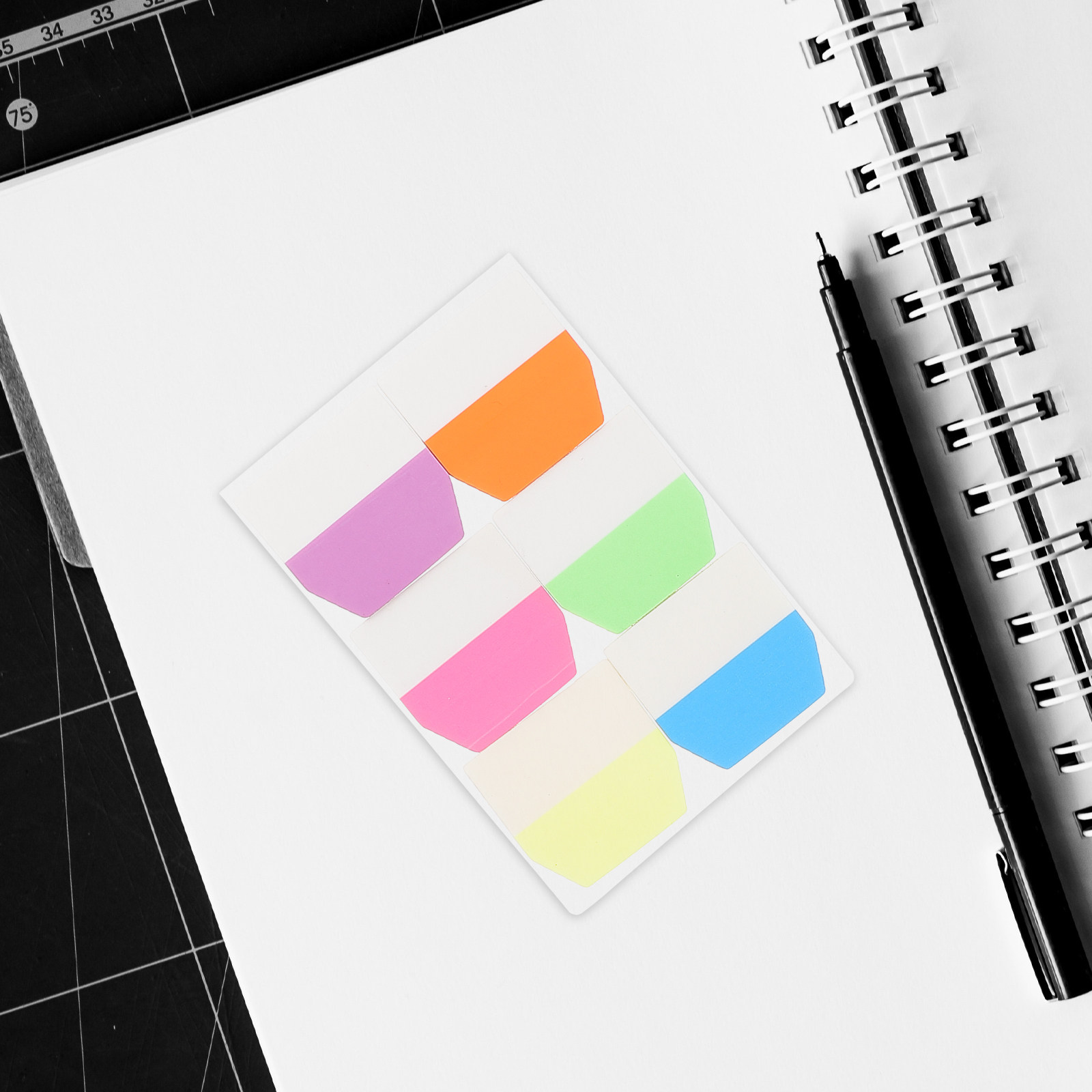 3Sets Colored Sticky Index Tab - Index Tab Divider avaliação e preço