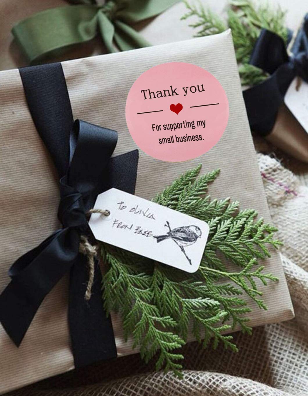 Thank You for Supporting My Sm - Sticker Label Roll avaliação e preço