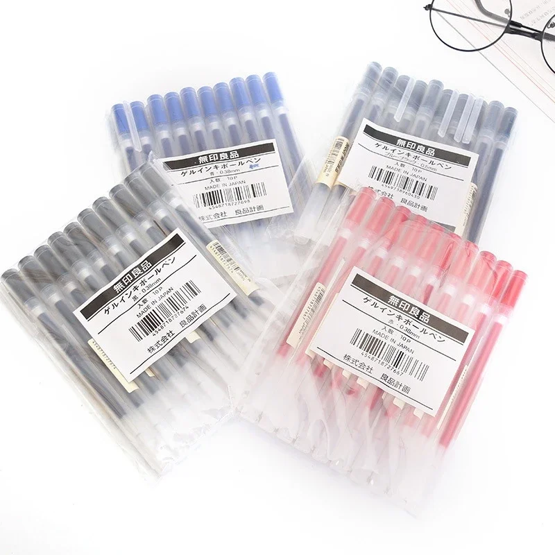10-30Pcs/Set 0.38/0.5mm Gel pe - Stationery Supplies Business avaliação e preço