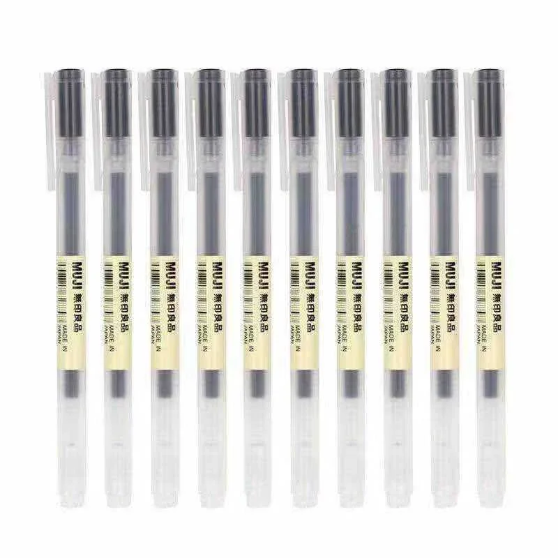 10-30Pcs/Set 0.38/0.5mm Gel pe - Stationery Supplies Business avaliação e preço