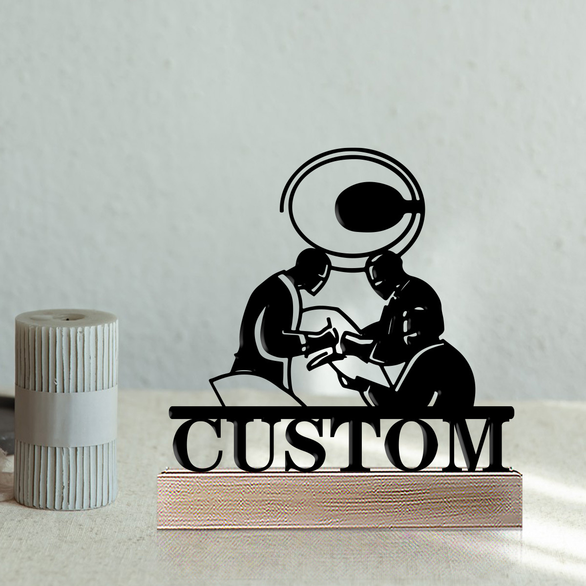 Custom Engraved Surgeon Desk N - Desk Name Plate avaliação e preço