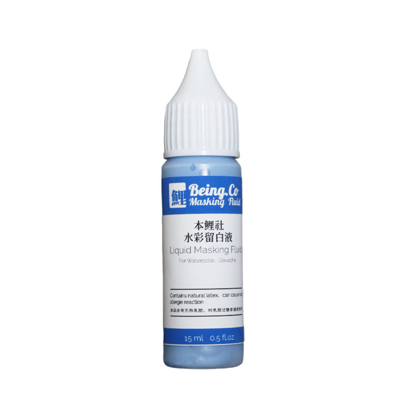 White/Blue Watercolor Masking  - Correction Fluid White avaliação e preço