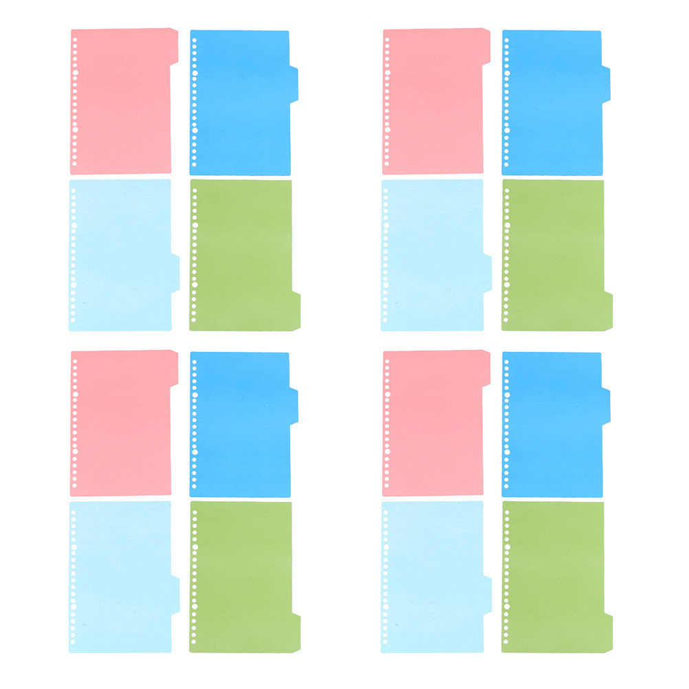 12Sets Colorful Index Dividers - Index Tab Divider avaliação e preço